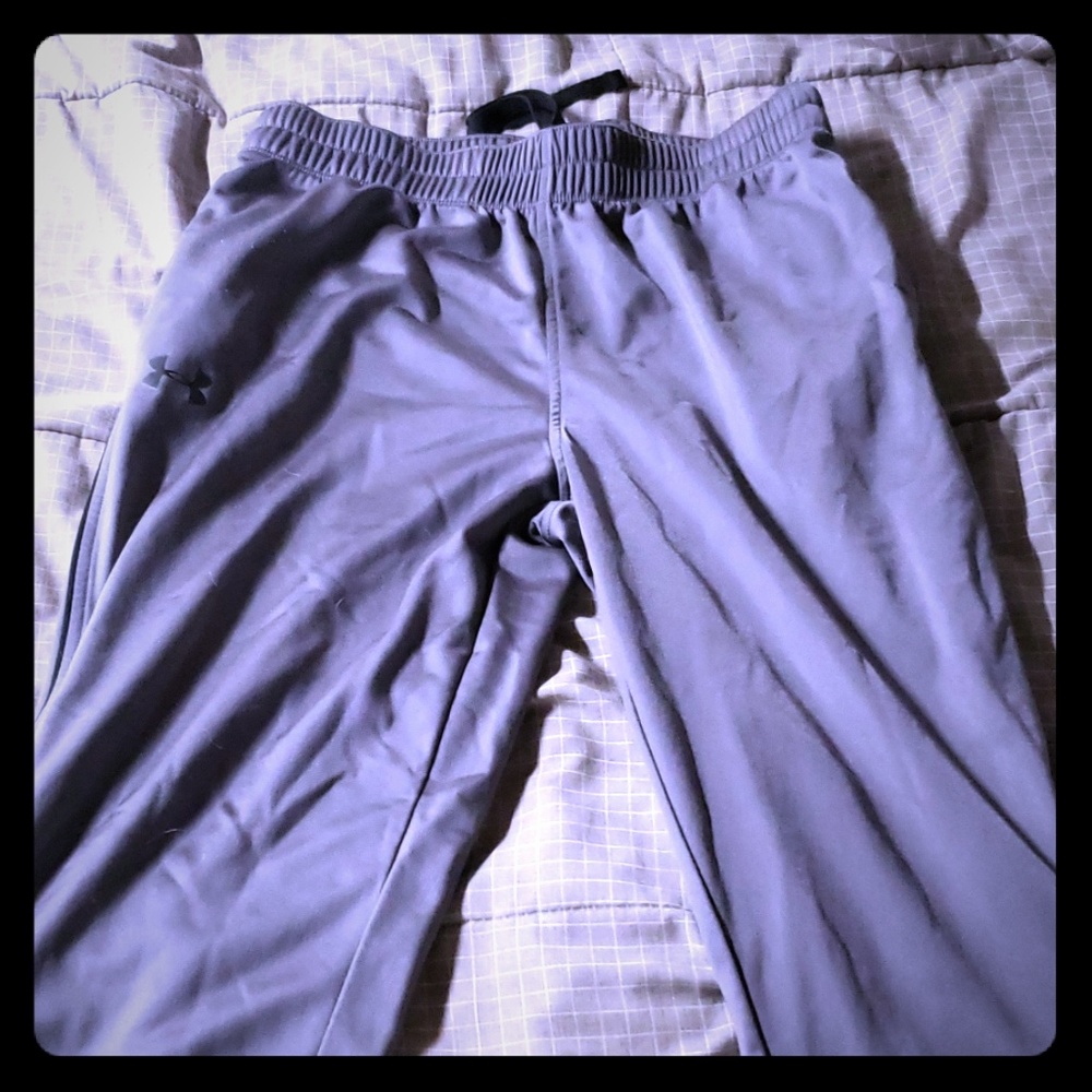 Under armour pants gray
